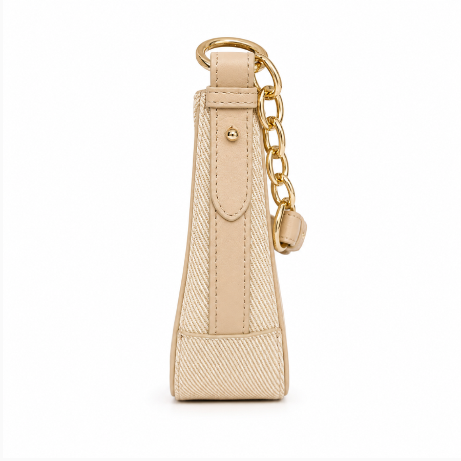 Sac à Main Élégance Milano – Beige & Noir