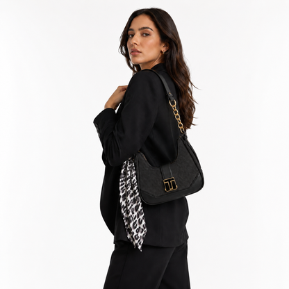 Sac à Main Élégance Milano – Beige & Noir