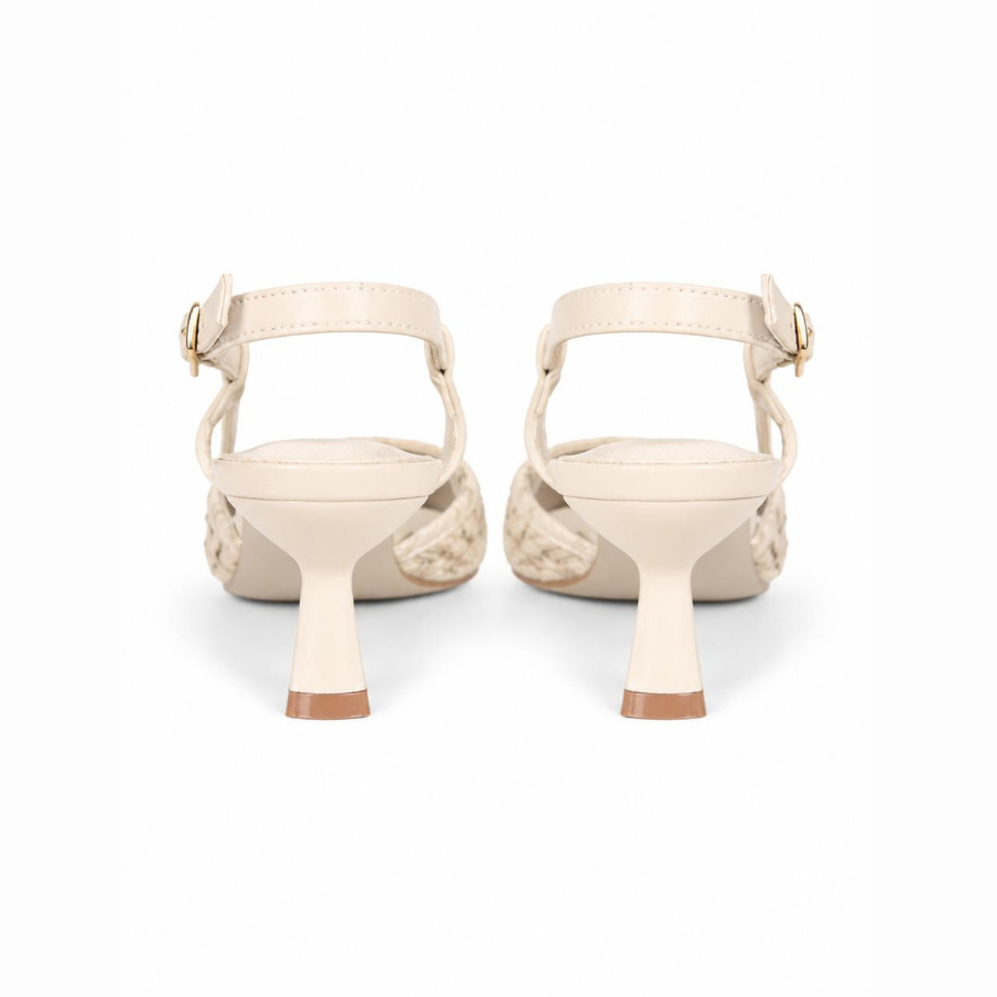 Escarpins Slingback Élégance Tressée