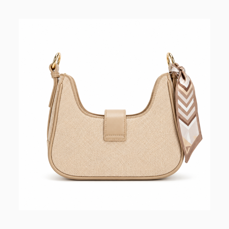 Sac à Main Élégance Milano – Beige & Noir