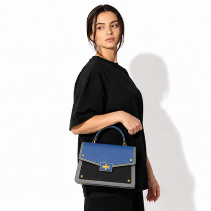 Sac à Main Élégance Royale Bleu | Sac Femme Chic Premium